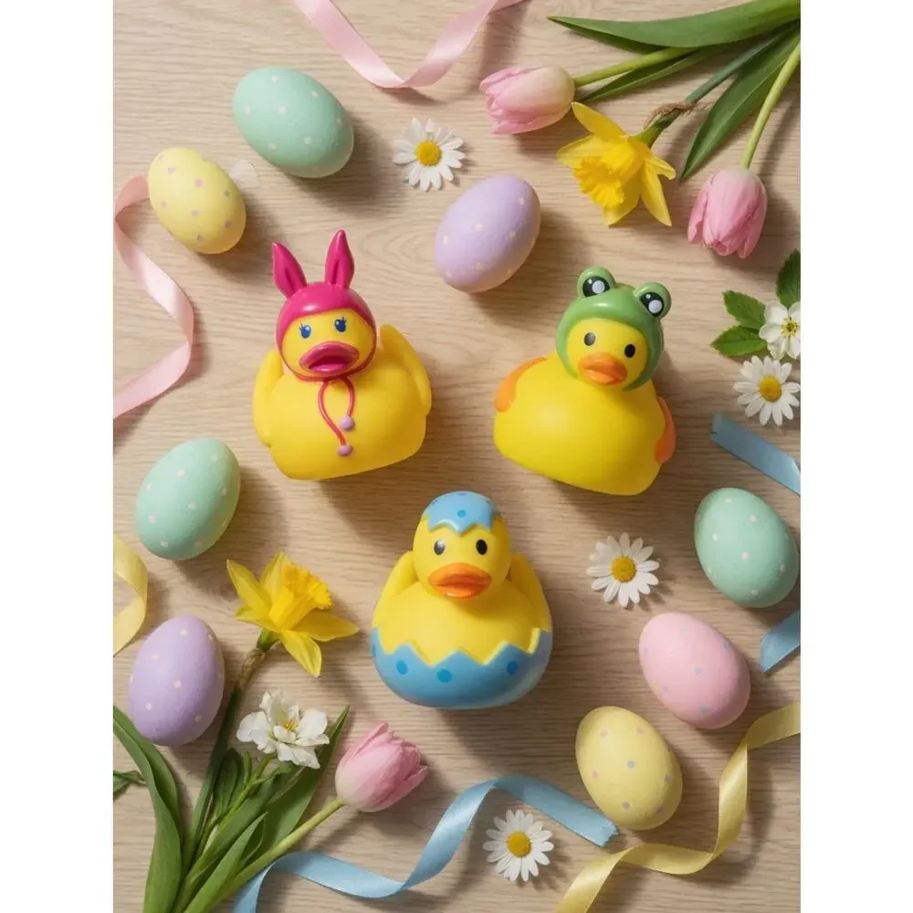Creatology Easter Rubber Ducks (Set of 3)